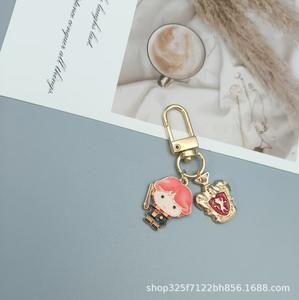 <span class=keywords><strong>Porte</strong></span>-clés personnalisés en gros, ornements de dessin animé, <span class=keywords><strong>porte</strong></span>-clés <span class=keywords><strong>Harry</strong></span> <span class=keywords><strong>Potter</strong></span> magique, <span class=keywords><strong>porte</strong></span>-clés en émail métallique adorable - Product Image 6