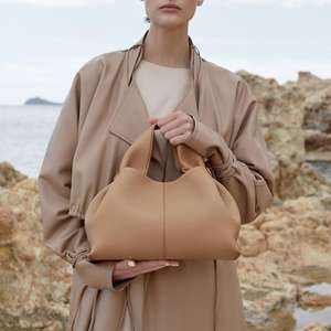 Due dimensioni alla moda francese portatile nuvola borsetta borsa a tracolla in pelle Pu borsa a tracolla secchio borsa a tracolla borsa da donna - Product Image 1