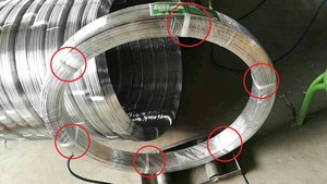 Alambre de Acero Ovalado Galvanizado en Caliente de Alta Resistencia 17-15 16-14, Precio de Mayoreo de Fábrica, Alambre de Acero para Uso Industrial - Product Image 2