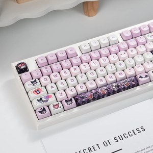 คีย์บอร์ดแบบกลไก Z108 3 โหมด หลายรุ่น ลายการ์ตูนแมว/หมี คีย์แคป RGB ปรับแต่งได้ สำหรับสาวๆ ใช้ในออฟฟิศ - Product Image 2