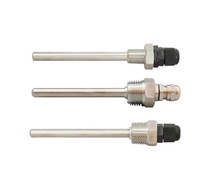Thermowell Baja Tahan Karat 304 Tekanan Tinggi 1/2 NPT dengan Permukaan Halus dan Sambungan Reducing Female/Male