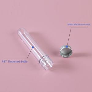 Alta Qualidade Low-Priced 40ml Cosméticos Plástico Transparente Embalagem Tubo para Face Cream Data Cable Com Alumínio Screw Cap - Product Image 3