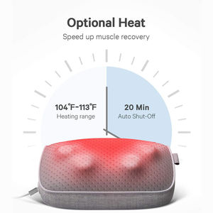 Almohada <span class=keywords><strong>de</strong></span> Masaje Shiatsu Inteligente con Calor, Portátil, para Coche <span class=keywords><strong>y</strong></span> Hogar, para Aliviar el <span class=keywords><strong>Dolor</strong></span> <span class=keywords><strong>de</strong></span> Cuello, Hombros, Espalda, Abdomen <span class=keywords><strong>y</strong></span> <span class=keywords><strong>Piernas</strong></span> - Product Image 3