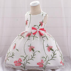 Nuevo Vestido de Princesa para Bebé Niña, Sin Mangas, Bordado a Mano, de Primera Calidad, en Oferta, para Bautizo - Product Image 2