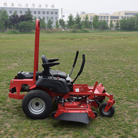 Tondeuse autoportée à rayon de braquage zéro 24 CV, largeur de coupe 42, 48, 52 pouces, 2 roues motrices, moteur, tracteur de jardin, motoculteur