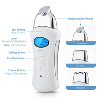 Appareil de lifting galvanique micro-courant portable le plus vendu pour le visage et le corps, en ABS, électrique, anti-âge, raffermissant la peau, rechargeable