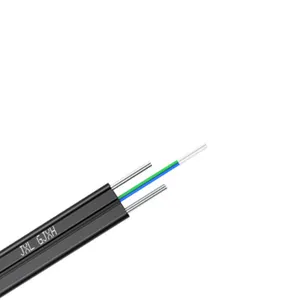GJFXH 1/2/4 çekirdek kelebek FTTH saplamalı kablo tek modlu 9/125 fiber optik 2*3mm LSZH kablosu