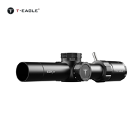 Lunette de chasse rapide T-EAGLE EOX PRO1.2-6X24IR avec éclairage réglable, étanche, en aluminium, lentilles multicouches, réglage de la parallaxe