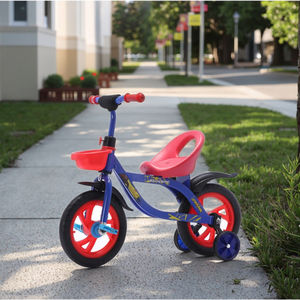 Nuovo Design Triciclo a <span class=keywords><strong>3</strong></span> Ruote <span class=keywords><strong>per</strong></span> <span class=keywords><strong>Bambini</strong></span> da 2 a 4 <span class=keywords><strong>Anni</strong></span>, Giocattolo in Plastica con Cestino <span class=keywords><strong>di</strong></span> Sicurezza - Product Image 5