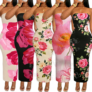 Servizio di Sourcing Completo per Marchi: Produzione di Abiti Aderenti Personalizzati di Alta Qualità per Donne, Sviluppo di Abbigliamento Boutique Stampato - Product Image 2