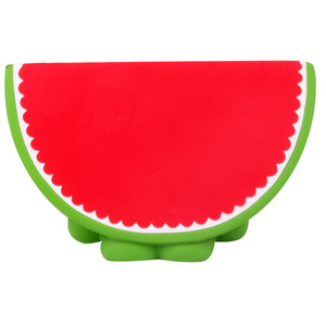 Cartoon Watermelon Slice Pu Slow <b>Rebound</b> Toy For Kids Fidget Stress Relief Gift Decor - Product Image 5