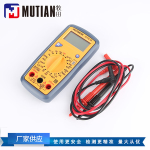 มัลติมิเตอร์แบบดิจิตอลมัลติมิเตอร์ DT921B 3หลัก1000V DC 10A ac/dc สำหรับซ่อมไฟฟ้า - Product Image 1