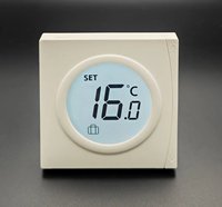 Telin AC836H Alexa Thermostat électrique de chaleur de l'eau Wifi système de CVC sans fil intelligent et pièces pour salle blanche pharmaceutique