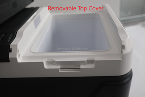 Remaco Overland Camping Voyage Réfrigérateur miniature 40/50/60L Mini glacière 12V Double zone Congélateur Réfrigérateur portable pour voiture avec <span class=keywords><strong>batterie</strong></span> - Product Image 4