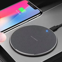 Base en alliage d'aluminium KS, chargeur sans fil 50W, charge rapide, adaptateur multi-puissance