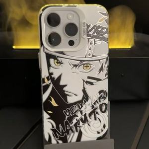 Cassa colorata del telefono del PC dell'anime per iPhone 17 Pro Max 15/14/13 /12/ 16 Pro Uchiha Kakashi unico & per i disegni di <span class=keywords><strong>Uzumaki</strong></span> e XS XR - Product Image 4