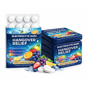 Tabletas Masticables para el Alivio <span class=keywords><strong>de</strong></span> la Resaca <span class=keywords><strong>con</strong></span> Electrolitos, Reponen Electrolitos, Alivian las Molestias por Alcohol, Hidratación Rápida, Alivian el <span class=keywords><strong>Dolor</strong></span> <span class=keywords><strong>de</strong></span> <span class=keywords><strong>Cabeza</strong></span> - Product Image 4