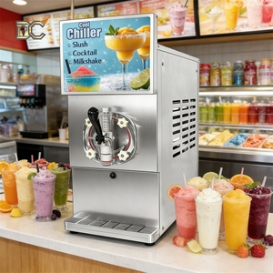 Machine de fabrication de canettes pour boissons commerciales |   Machine à slush 3 réservoirs 11L pour mini distributeur automatique de snacks et de boissons, utilisation facile - Product Image 4