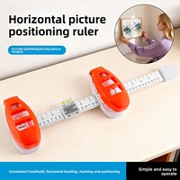 Règle de positionnement pour accrochage d'images, niveau à bulle, outil de marquage et de traçage de lignes pour l'installation domestique et la menuiserie, Chine