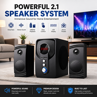 Audio Home Set Multimedia Desktop Computer Speaker 2.1 Subwoofer Thuis Theatre Systeem Bt Speakers Woofer