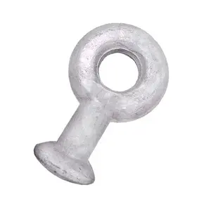 Galvanized Steel Dead End Grip Q Type Ball Eyes ADSS Accessories