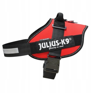 Julius K IDC Powerharness Arnés personalizado para perros Rojo Nylon/Poliéster/Cuero - Product Image 4