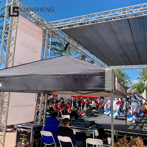 Tốt nhất bán PVC mái sân khấu giàn hiển thị thiết kế với ánh sáng nền tảng sân khấu cho buổi hòa nhạc ngoài trời sự kiện - Product Image 4