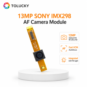 โมดูลกล้อง 13MP IMX298 MIPI ความละเอียด 4224x3192 30fps โฟกัสอัตโนมัติ พร้อมไฟ LED สำหรับเครื่องโฆษณาและตู้คีออสก์ - Product Image 1