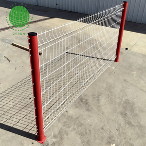 Siêu cao 6ft 3D chu vi hàng rào với chống leo lên nhô ra cho các cơ sở An ninh tối đa sắt thân thiện với môi - Product Image 5