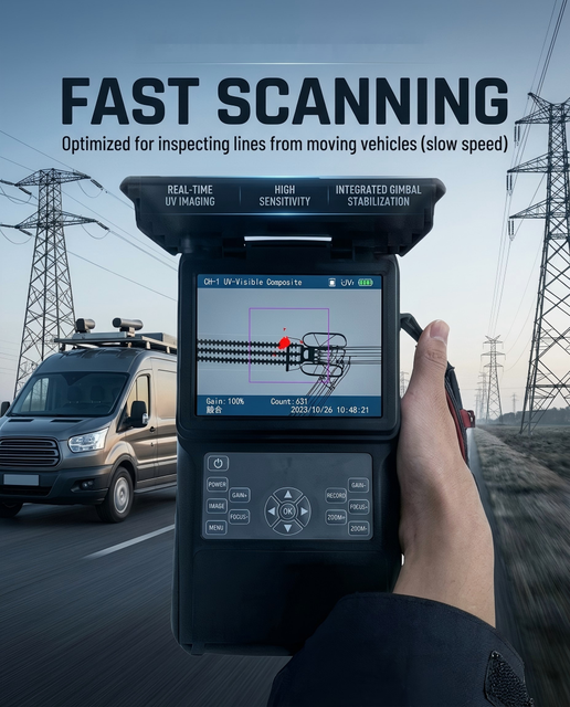 All-Weather UV Imaging System for Railway & Power Line Inspection