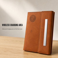 Ensemble de carnet A5 en cuir PU de luxe, toucher doux, reliure thermique, magnétique, pratique pour le bureau, avec stylo pour les affaires