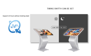 Qtenboard 32 43 55 65 inch tự phục vụ kỹ thuật số tương tác kiosk với <span class=keywords><strong>LCD</strong></span> hiển thị cho ngân hàng khách sạn thư viện - Product Image 4