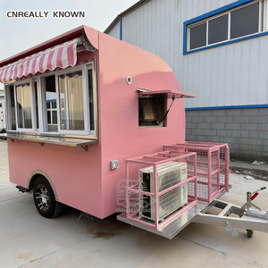 Fast Hotdog Ice Cream Mobile Bbq Trailer With Commercial Kitchen Equipment Food Truck - Product Image 1