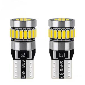 Lumière LED de positionnement pour voiture T10 4014 24SMD avec décodage Canbus W5W pour éclairage de cabine et plaque d'immatriculation 12V 1.8W - Product Image 4