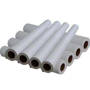 Papier de transfert par sublimation à séchage rapide <span class=keywords><strong>SUMEX</strong></span> 90 g/m² 100 g/m² en rouleau, papier blanc pour tissu polyester pour impression grand format - Product Image 1