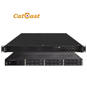 CATV 4K 디지털 헤드 엔드 24 in 1 H.265 IPTV 24 포트 HD 인코더 낮은 비트 레이트
