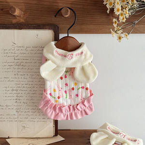 JM-yeni <span class=keywords><strong>Pet</strong></span> polar ev giysileri karikatür tavşanlar ile eklenebilir - Product Image 5