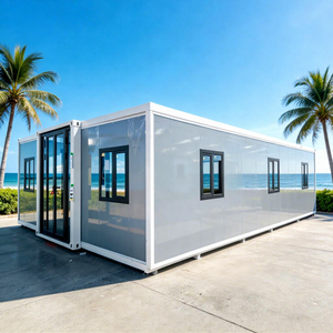 Casa Modular Prefabricada Expandible de 2.4m con Techo de 30/40 Pies, Tipo Bungalow, Apilable, Móvil y Lista para Habitar, Ideal para Oficina en Casa o Jardín - Product Image 1