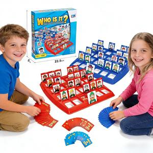 Juego de Mesa Familiar Educativo para Dos Jugadores, <span class=keywords><strong>Adivina</strong></span> Quién <span class=keywords><strong>Soy</strong></span>, Interacción Entre Padres e Hijos, Entrenamiento de Pensamiento Intelectual - Product Image 5