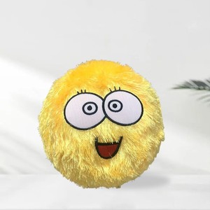 Hot Sale PVC Plush Ball <strong>Inflatable</strong> for Face Ugly Cute Doll Thickened Style Pat Ball Pompom Ball - Product Image 3