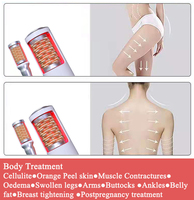 Appareil professionnel de drainage lymphatique, machine de massage facial Endo 8D, machine de remodelage corporel, machine à rouleaux à billes internes pour la cellulite