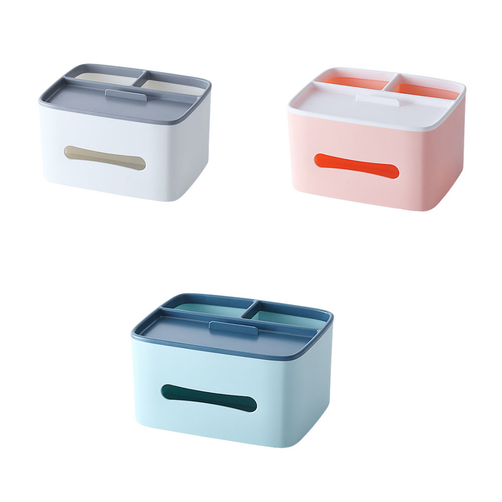 WH567 горячие продажи 3 вида цветов Пластиковые контракт стиль для рабочего стола, многофункциональная коробка для хранения