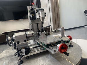 เครื่องกลึงขนาดเล็กอเนกประสงค์สำหรับงานกลึง งานกัด และงานเจาะ แบบประกอบเอง สำหรับใช้ในบ้าน - Product Image 2