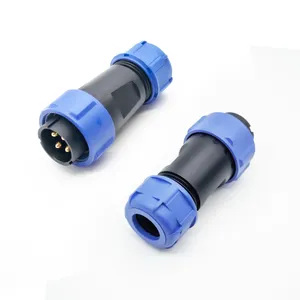 Boomingqh Manufacturer Of Electrical Waterproof Connector Audio/CNC/Led Connector 6-7Pin IP55 Electrical Equipment Plug