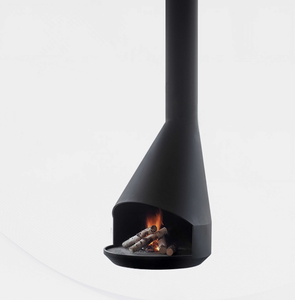 Chimenea <span class=keywords><strong>de</strong></span> <span class=keywords><strong>Leña</strong></span> Suspendida <span class=keywords><strong>de</strong></span> Alta Gama, Personalizada, para Interiores, con Diseño Contemporáneo, para Calefacción, Ideal para Sala <span class=keywords><strong>de</strong></span> Estar - Product Image 5