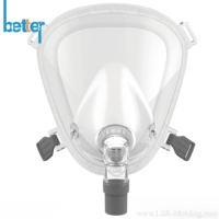 Masque CPAP universel ultraléger pour le sommeil, masque facial complet CAPA/Bipap avec sangle réglable pour l'apnée du sommeil