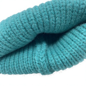 Unisex Acrylic Beanie Hat Solid Color Knitted <b>Winter</b> <b>Cap</b> Casual Style for Adults 56-58CM - Product Image 6
