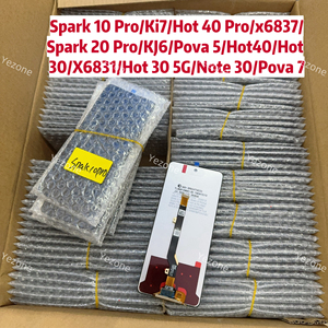 หน้าจอ LCD ขายส่งสำหรับ Tecno Spark 10 Pro Pova 5 Pro จอแสดงผลสำหรับ Infinix KI7 Hot 30 40 X6832 X6836 X6837 X6838 Pantalla - Product Image 2