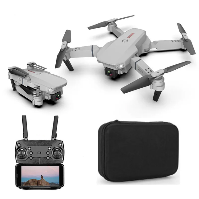 Mini E88pro Outdoor Drone 4-axis Foldable Aircraft Aerial Photography Aircraft HD Camera Dron Radio-controlled Aircraft Toys