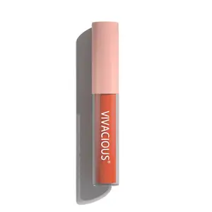 Vivacious-base cosmética personalizada, Etiqueta Privada para labios, plumper, brillante, proveedor, venta al por mayor, líquido, brillo de labios, glaseado